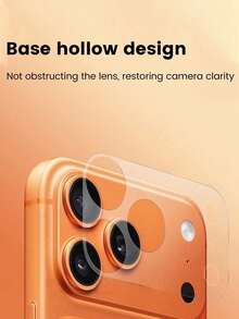 Compatible With IPhone 17/17 Pro/17 Pro/17 Air - 5pcs Matte Lens Film, Anti-Scratch, Anti-Fingerprint, High Definition, High Resolution Touch Screen, Anti-Dirty, Anti-Dust, Anti-Fingerprint, Anti-Scratch Protection - White - View 8