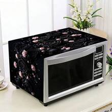 1pc Microwave Dust Cover, Home Oven Rack Dust Cover, Washable Dust Cover, Home Food Machine Dust Cover, Highly Attractive Kitchen Storage Cabinet Dust And Stain Cover - Full Coverage - View 12