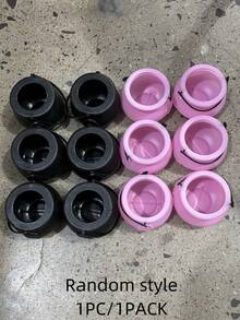 6pcs Mini Witch Cauldron With Handle, Pink & Black Halloween Small Candy Bucket, Trick Or Treat Pot, Tabletop Decor, Party Favor Container, Halloween Miniature Prop For Home Party Decoration - Multicolor - View 13