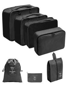 7pcs Travel Storage Bags Luggage Organizer Underwear Panties Storage Bag Clothes Garment Bag Maternity Bag Packing Pouches - Multicolor - View 7