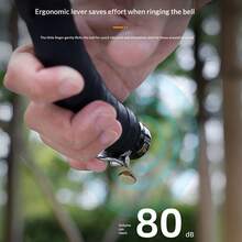 1PC Handlebar Plug‑In Bike Bell, Hidden Compact Road Bicycle End Plug Bell, 80‑Decibel Crisp Loud Sound Bicycle Warning Bell - Hidden Handlebar Bell - View 3