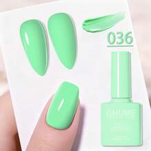 1pc 7.5ml Gel Nail Polish, Color-Matched Bottle Design, Soak Off UV/LED Nail Gel For Spring Summer Fall Winter Manicure, Home DIY Nail Art, Daily Nail Style, Solid Color Nail Design, 77 Colors Available For Personal Use, Nail Care - Multicolor - View 29