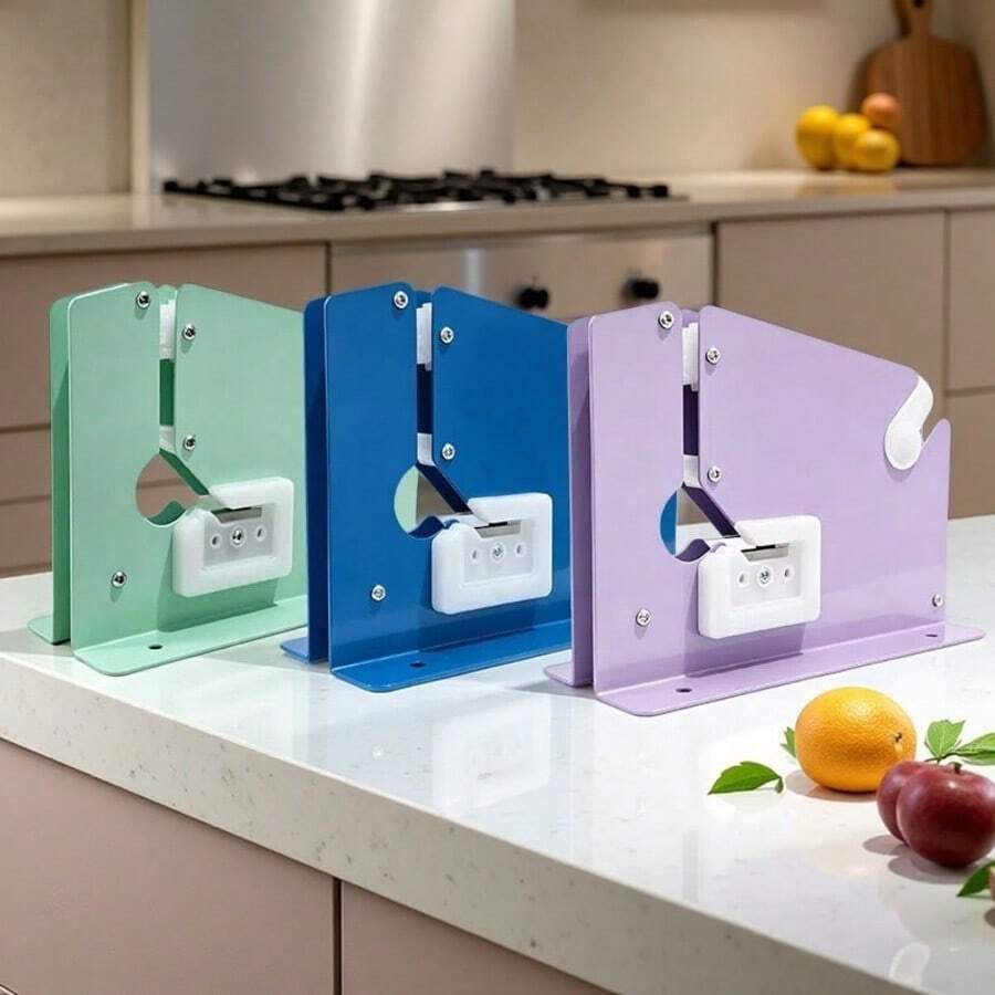 Manual Plastic Bag Sealing Tie Tool, Supermarket Fresh Produce Manual Bag Sealer, Handheld Plastic Bag Bundling Sealing Machine, Supermarket Food Packaging Sealing Tool, Non-Food Contact Design, Suitable For Retail Store Daily Packaging Work