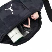 Nike Jordan Travel Polyester Chest Bag Unisex Black - Black - View 7