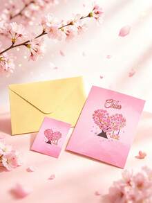 Butterfly Flower Birthday Card, 3D Pop-Up, Butterfly Flower With Note Card And Envelope, Suitable For Mother's Day, Anniversary, Thanksgiving, Birthday Party, Holiday Greetings, Daily Greetings, Spring Arrival, Wishing You A Wonderful Day! Christmas Card, For Everyone - Single Piece - View 7