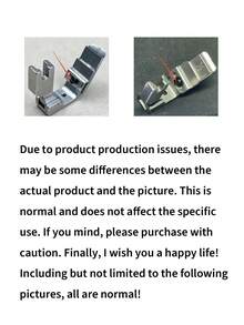 S10a Presser Foot, Suitable For Brother And Most Low-Shank Sewing Machine Accessories. Application Range Includes Sewing Machines, Fabrics, Hand Binding, Presser Feet, Sewing Machine Replacement Metal Brackets, Embroidery Machines And Embroidery - Multicolor - View 8