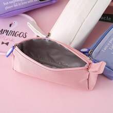 Large Capacity Double Layer Pencil Case, Creative Student Stationery Storage Bag, Multi-Functional Pencil Pouch, Klein Blue Pencil Bag, Suitable For Middle School, Elementary School, High School Students, Boys, Minimalist Style, High Aesthetic Value - Multiple Styles - View 11