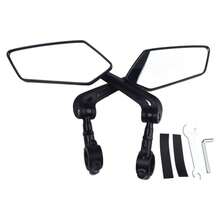 1pc/2pcs Mountain Bike Rearview Mirror, 360° Rotatable Flat Mirror, Easy Installation, Foldable Scratch-Resistant Design, Wide-Angle View For Safer Riding, Suitable For Mountain Bike/Road Bike/Electric Bike, Black, Left And Right Options - Multicolor - View 10