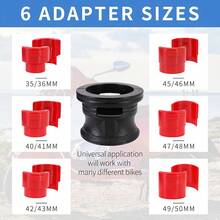 14pcs Universal Motorcycle Fork Seal Driver Tool Set, Suitable For 35mm 36mm 40mm 41mm 42mm 43mm 45mm 46mm 47mm 48mm 49mm 50mm Fork Seal Installation And Removal Tool Set, Installation Driver Set - Motorcycle Shock Absorber Seal Removal Tool - View 4