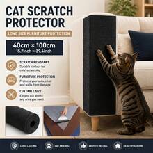 7pcs Self-Adhesive Cuttable Cat Scratch Protector Roll, Solid Color Multi-Function Durable, Self-Adhesive Backing No Nails Needed, Freely Cuttable, Suitable For Sofa Armrests, Chair Edges, Wall Corners, Table Legs And Bed Sides - 40*100cm - View 11