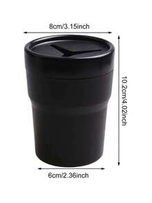 Car Cup Holder Storage Box, Phone Organizer, Card & Coin Holder - A - View 8