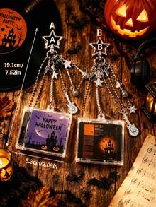Custom NFC Mini CD Tag DIY Keychain Pendant, Stylish Singer Album Design, High Appearance Value, Creative Gift Ornament - Multicolor - View 2