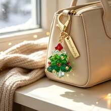 5pcs Christmas Keychain Pendant, Unique Thank You Gift, Memorial Gift, Friendship Gift, Cute Gift Accessory For Coin Purse, Backpack And Car Key. Christmas Gift, Christmas Party Decoration Gift, Memorial Gift - View 2