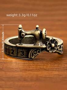 1pc Vintage Ring For Women, Wedding Engagement Party Jewelry, Valentine's Day Gift - 1# - View 6