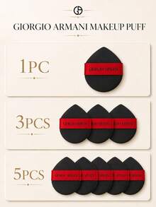 Giorgio Armani Armani Powder Puff, 5cm, 1PC/3PCS/5PCS Options, Soft And Seamless Application, Suitable For Cushion Foundation And Makeup Use - Powder Puff - View 4