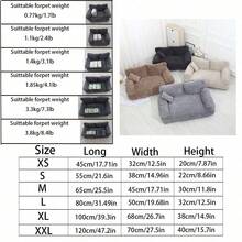 All-Season Pet Sofa Bed For Cats And Dogs, Removable And Washable, Multi-Functional Best-Seller New Arrival - Beige - View 5