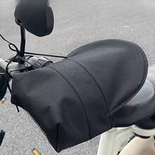 3pcs (2pcs Windproof Sunshade + 1pc Cruise Control Assist Clip) Motorcycle Handlebar Guards, Motorcycle Handlebar Accessories Set, Motorcycle Handlebar Windproof Gloves, Sunproof Waterproof Windproof, Motorcycle Handlebar Accessories Set, Suitable For Bicycle And Motorcycle Handlebar Enhancement, Winter Windproof Use, Motorcycle Handlebar Pads, Motorcycle Handlebar Grips, Fits Most Models - Multicolor - View 5