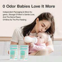 MAMIJOY 10pcs/30pcs/100pcs Breast Milk Storage Bags, 150ml Breastmilk Storage Bags With Spout, Self-Standing Bags, Space-Saving, Portable - Multicolor - View 6