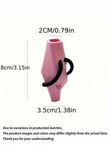 1pc Decorative Bicycle Vase, Decorative Ornament. Made Of Durable Plastic, Suitable For Home, Office And Living Room Decoration, Also Perfect For Wedding And Tabletop Decoration. - Multicolor - View 9