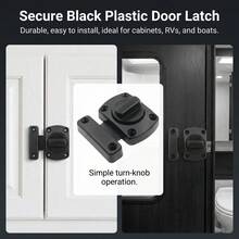 Zinc Alloy Thickened Anti-Theft Door Bolt Left Right Rotation Movable Latch Master Door Lock For Home Office Shop Security - A - View 11