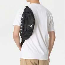 Nike Jordan Travel Polyester Chest Bag Unisex Black - Black - View 2