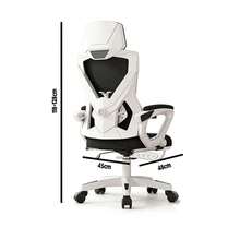 Home Office Chairs - Black and White - View 4