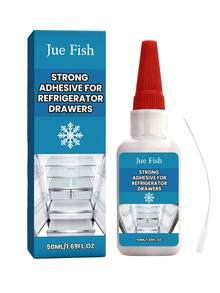 JUE FISH Refrigerator Drawer Adhesive, Convenient Nail-Free Strong Bonding For Various Refrigerator Internal Accessories And Components - A - View 9