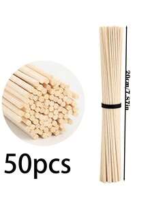 100pcs Black Rattan Diffuser Sticks, 7 Inch Black Fiber Fragrance Sticks - Black Rattan Diffuser Sticks For Home, Office, Spa And Bedroom - Multicolor - View 1