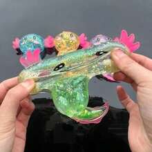 somoving 1pc Axolotl Squishy Maltose Squeeze Toys, Relax Sensory Fidget Toys, Fun Party Gifts & Classroom Rewards For Boys Girls - Multicolor - View 9