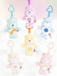 Care Bears 15cm Plush Keychain Cute Cartoon Bear Pendant Soft Stuffed Bag Charm Key Ring Daily Decoration & Gift - Multicolor - View 2
