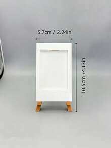 Bingkai Easel Foto Mini Putih, Stand Pajangan Meja yang Dapat Digunakan Kembali, Hadiah Dekoratif Multi-Adegan, Sempurna untuk Ulang Tahun, Hari Jadi, Liburan, Hadiah untuk Teman dan Teman Sekelas - Berbagai gaya - View 12