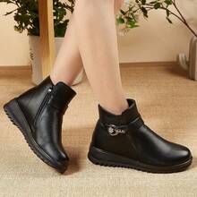 Women Ankle Boots & Booties - Black - View 3
