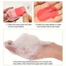 Portable Hand Wipes, Travel Essential | Quick-Dissolving Cleaning Wipes | Alcohol-Free | 50pcs/Box - Odorless - View 7