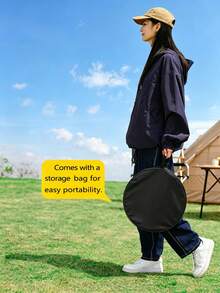 BRS Outdoor Camping Folding Table, Height‑Adjustable With Telescopic Legs, Portable Camp Table, Suitable For Picnic, Barbecue, Home Use, Garden Yard And Beach. Lightweight Camping Gear, Camp Kitchen Coffee Table, Tea Table - Multicolor - View 6