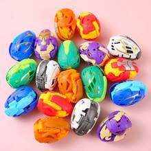 Tyrannosaurus Dinosaur Egg Transformable Twist New Pterosaur Transformable Dinosaur Egg Toy, Cool Birthday Party Favor, Classroom Prize, Christmas And Halloween Gift (Random) - Multicolor - View 5
