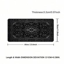 Black Persian Carpet Gaming Accessories Mouse Pad Computer Desk Xxl Mouse Mat Large Mousepad Mice Extra Large For Bears Pc - View 15