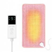 Hailicare Heating Pad, Warmth Essential, 9-Level Temperature Control, 4-Level Timer Heating Pad (60x30CM), Suitable For Winter, Premium Gift For Family And Friends, Exquisite Packaging - Pink - View 2