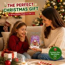 4pcs Children's Christmas Coloring Book Set, Holiday Activity Books, Santa Claus, Snowman, Reindeer, Gingerbread Man Coloring Fun, Christmas Gifts And Stocking Stuffers, Creative Stress Relief Toys, Interesting Hand Drawing Training Coloring Books, First Choice For Holiday Gifts - Multicolor - View 4