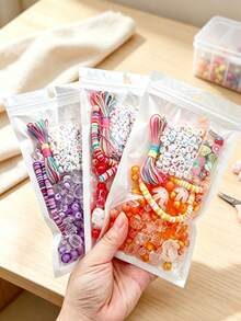 Personalized Diy Beading Kit, Featuring A Mix Of Bohemian And Baroque Beading Techniques And Letter Beading, To Create Your Own Unique Phone Charm, Bag, Or Keychain – A Perfect Holiday Gift For Craft Enthusiasts. - Multicolor - View 4