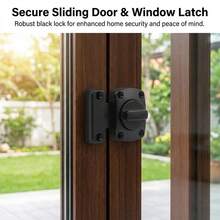 Zinc Alloy Thickened Anti-Theft Door Bolt Left Right Rotation Movable Latch Master Door Lock For Home Office Shop Security - A - View 14