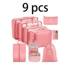 7pcs Travel Storage Bags Luggage Organizer Underwear Panties Storage Bag Clothes Garment Bag Maternity Bag Packing Pouches - Multicolor - View 10