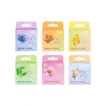 1 Set Waterproof PET Material Diary Stickers, Ins Style Creative Stickers, Scrapbook Material Paper, Office Marking Use - Multicolor - View 12