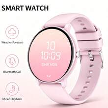 Men's & Women's Smart Sports Watch, Large Battery Capacity, Calorie Calculation, Multiple Sports Modes, Message & Call Notifications, Music Playback, Multi-Functional Smart Watch, Sports & Fashion Casual Accessory Watch, Perfect Gift For Friends & Couples, Compatible With Android & IOS - View 1
