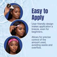 Lace Wig Glue Water-Based Adhesive With Headband And Scraper Tool (Random Color), Suitable For Lace Wigs/Invisible Bonding/Styling, Waterproof Super Sticky Long-Lasting - 38ml - View 4