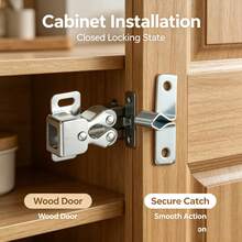 Set Of 6 Cabinet/Cupboard Door Knobs, Decorative Knobs, Furniture Hardware Accessories - A - View 4
