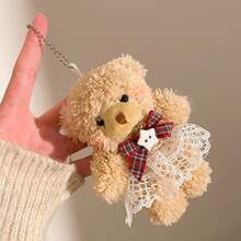 Set Gantungan Tas Boneka Beruang & Anak Anjing Lucu, Koleksi Liontin Hewan Lembut dengan Detail Topi/Pita/Wortel/Tas Rajutan, Aksesori Gantung Tas Tangan dan Ransel yang Manis, Hadiah - MultiWarna - View 14