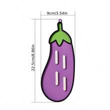 1pc Eggplant And Pineapple Kitchen Pot Lid Mat, Utensil Storage Mat, Draining Mat, Table Countertop Heat Insulation Mat, Cutting Board Placement Mat - Multicolor - View 12