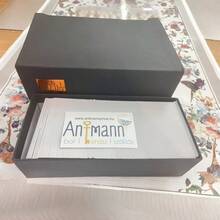 20/200/500/1000pcs Customized Business Cards - Personalized Design/Text/Logo, Waterproof, Double-Sided Printing, Suitable For Small Businesses, Social, Trade Shows, Minimalist Professional Style - Multicolor 2 - View 10