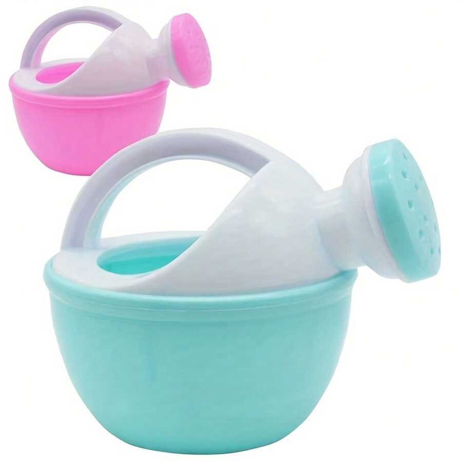 3pcs Random Color Mini Watering Cans - Handheld Plant Sprayer, Suitable For Indoor/Outdoor Gardening, Beach Shower And Party Decoration, Small Watering Cans - Multicolor - View 1