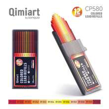 New Retractable Colored Pencils, Easy Coloring For Drawing, 3.0mm Thick Lead, Convenient Retractable Lead, Comes With Pencil Sharpener For Easy Sharpening, Suitable For Drawing, Doodling, Writing, Marking, Back To School Essential - Multicolor - View 28